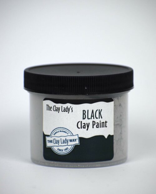 The Clay Lady’s Black Clay Paint