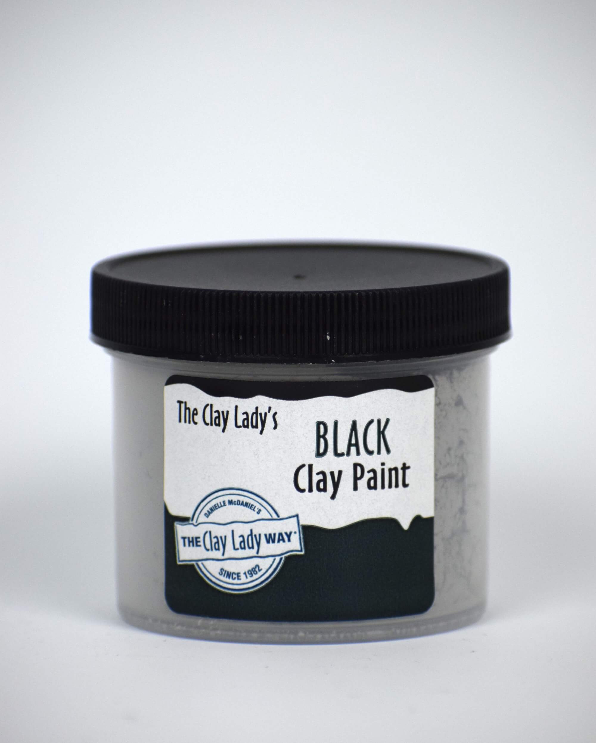 The Clay Lady's Black Clay Paint - Mid-South Ceramics