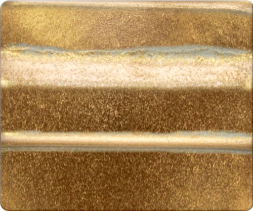 1112 Spectrum Gold Metallic Glaze, Cone 5