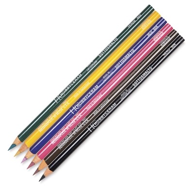 Underglaze decorating pencils pack of 6 colors