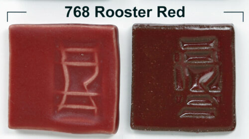 Opulence 768 Rooster Red