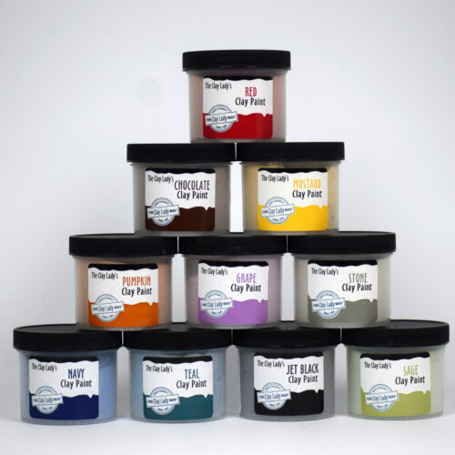 The Clay Lady's Paints