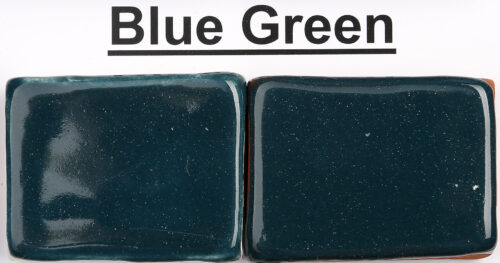 The Clay Lady's Blue Green Low-Fire Glaze