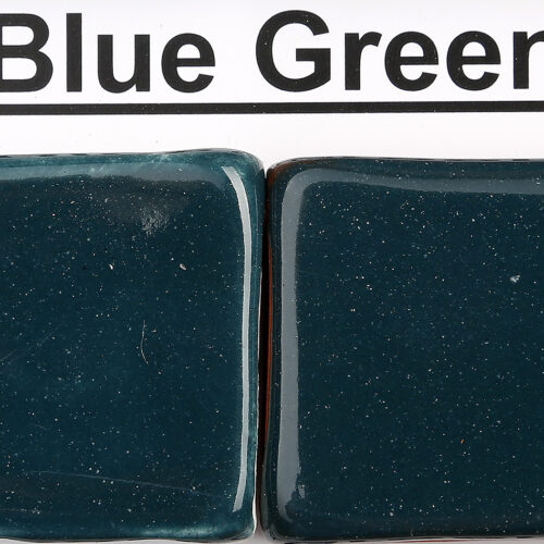 The Clay Lady's Blue Green Low-Fire Glaze