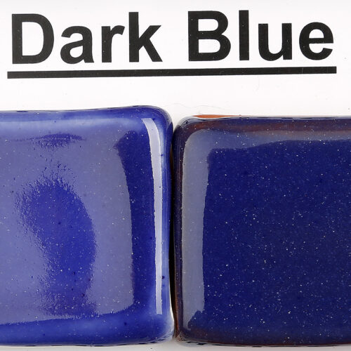 The Clay Lady's Dark Blue Low-fire Glaze