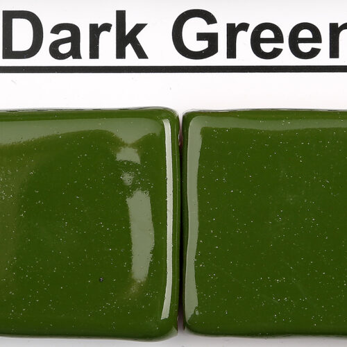 The Clay Lady's Dark Green Low-fire Glaze