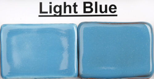 The Clay Lady's Light Blue Low-fire Glaze