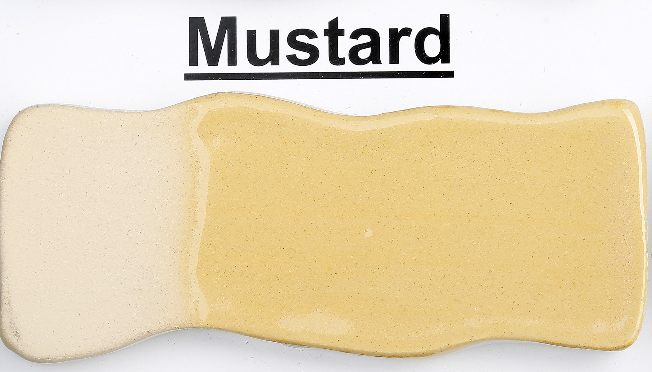 The Clay Lady's Mustard Clay Paint - Mid-South Ceramics