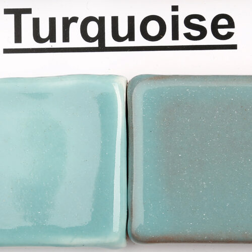 The Clay Lady's Turquoise Low-Fire Glaze