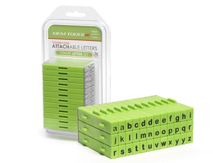 Xiem Letter Stamps- Lowercase