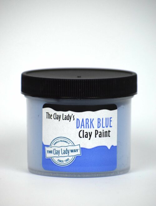 The Clay Lady's Dark Blue Clay Paint Copy