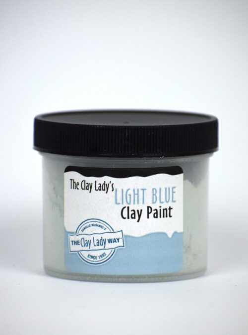 The Clay Lady's Light Blue Clay Paint Copy