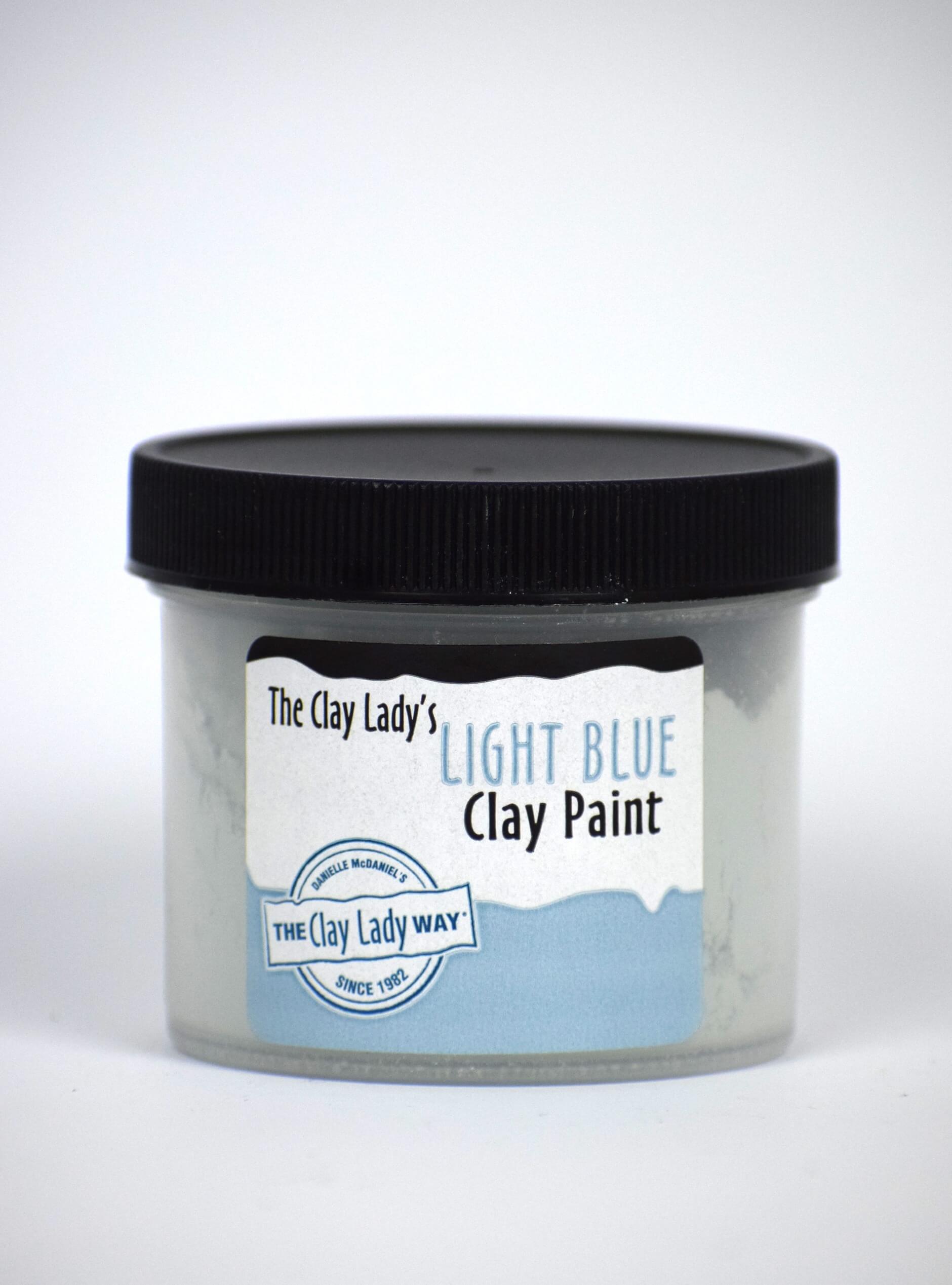 The Clay Lady's Light Blue Clay Paint Copy - Mid-South Ceramics