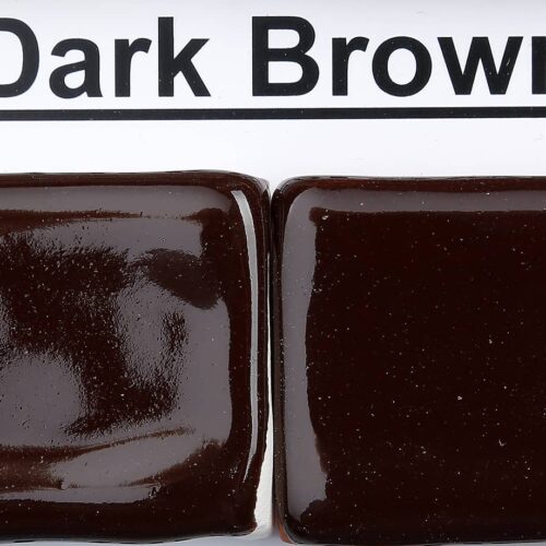 The Clay Lady's Dark Brown Low-fire Glaze