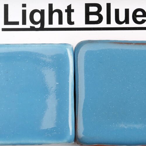 The Clay Lady's Light Blue Low-fire Glaze