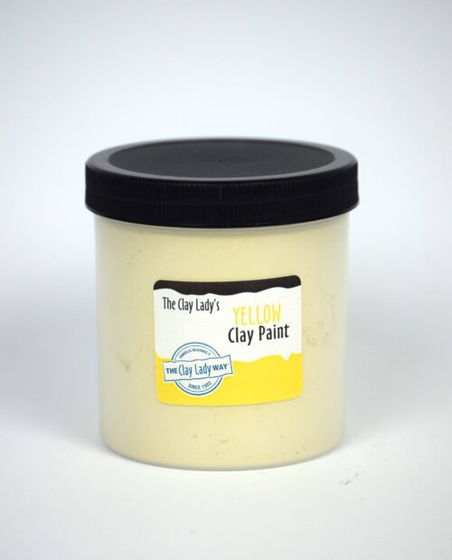The Clay Lady's Yellow Clay Paint