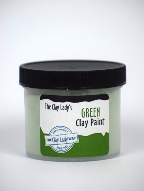 The Clay Lady's Green Clay Paint
